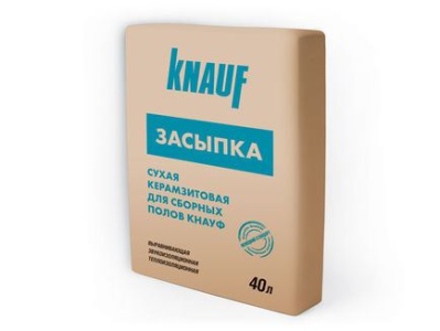 Купить на centrosnab.ru Сухая керамзитовая засыпка для сборных полов КНАУФ по цене от 370,00 руб.!